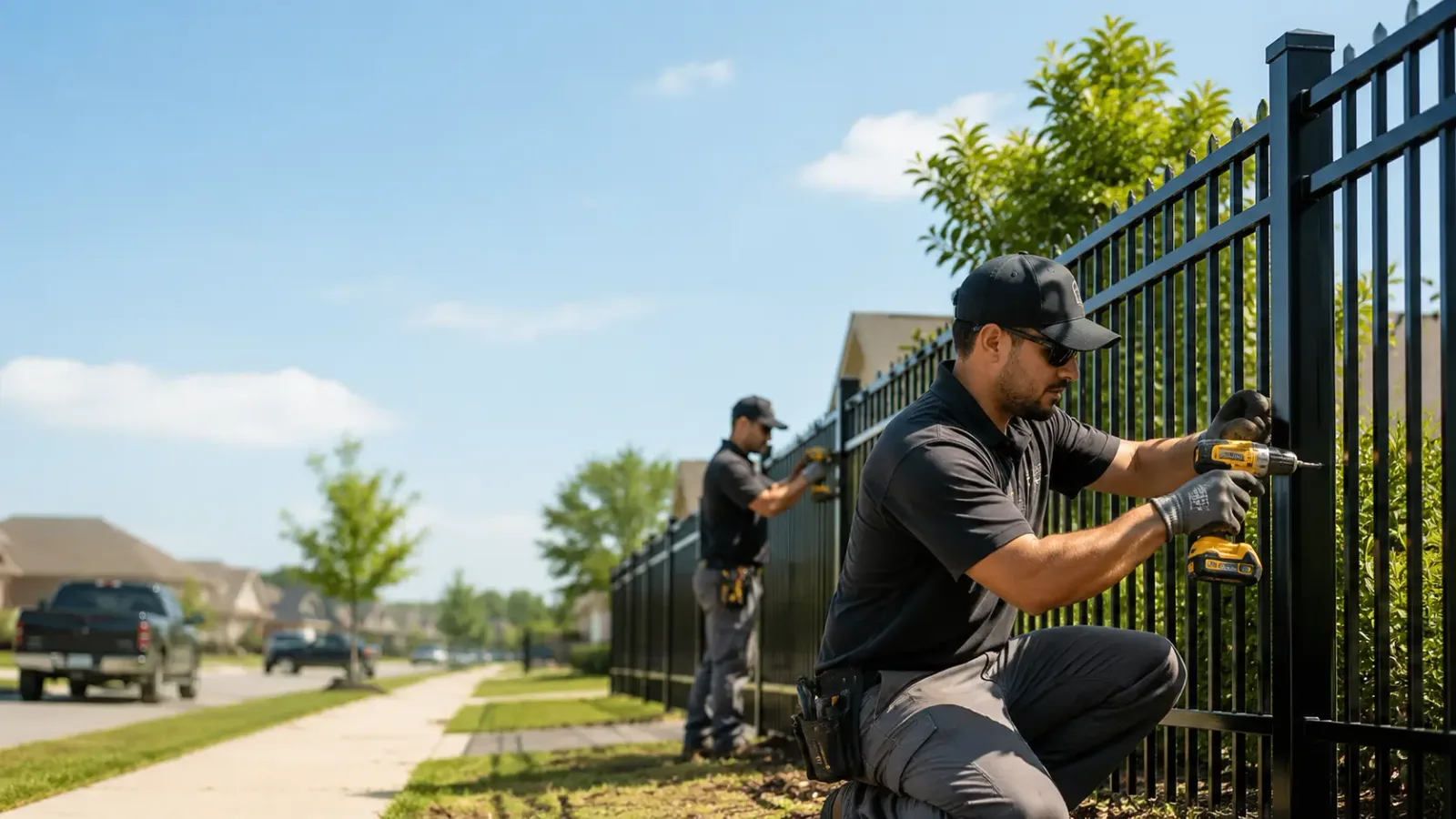 Metal Fence Installation in Merrick, NY